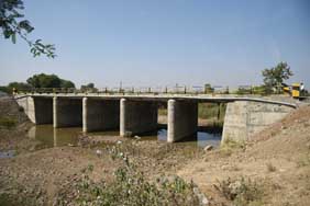 Construction of Mominpur Bridge